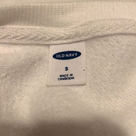 Old Navy Woman’s Long Sleeve Sweatshirt Size S - Picture 4 of 4